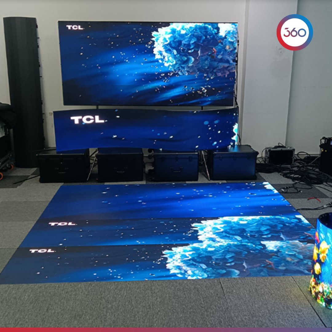 Engenharia360's tweet image. Na publicidade e eventos, LEDs saíram das telas comuns e ganharam o mundo! 💡🌍 Conheça o Display LED Rolante da Scenico, destaque na NAB 2024: modular, curvável e com micro LEDs incríveis! ✨engenharia360.com/o-futuro-da-te… #TecnologiaLED