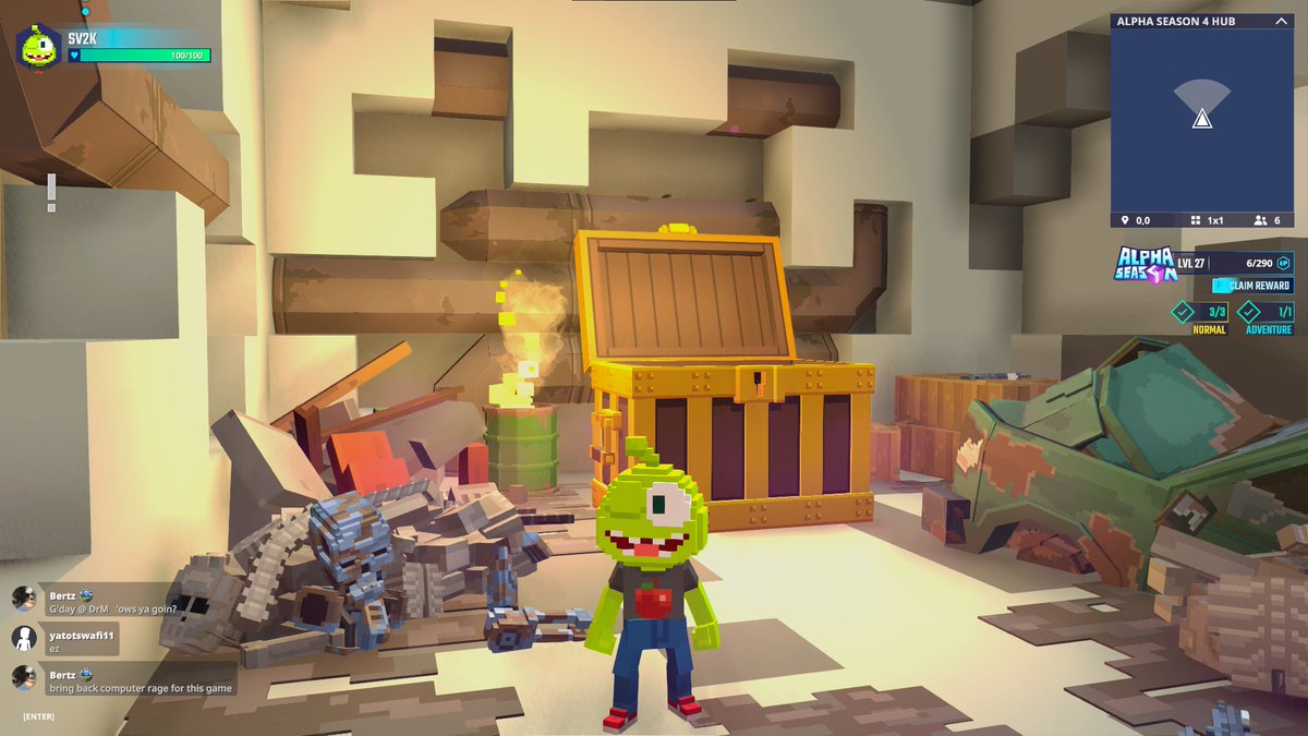 _sv2k_'s tweet photo. 🥳🎊 Partying it up at the Alpha Season 4 bash in @TheSandboxGame Hub! The metaverse knows how to throw a party! https://t.co/VhHv5WXboK #TheSandbox #AlphaSeason4 #AS4SocialChallenge https://t.co/kbJynUkiUs