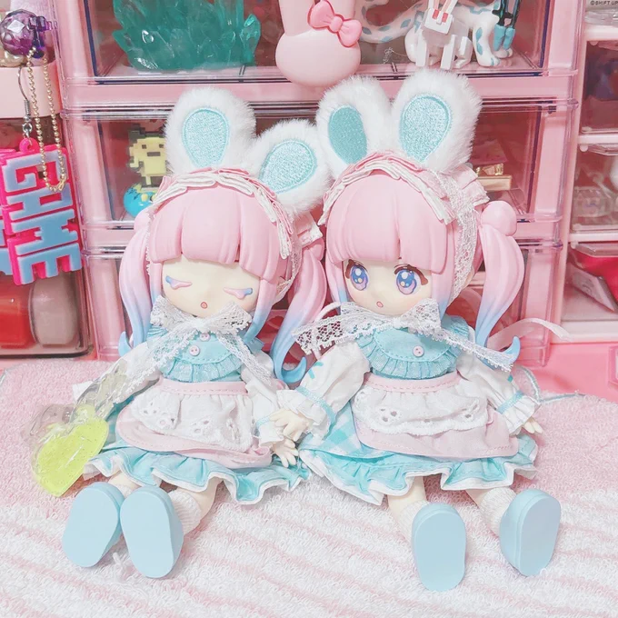 ににちゃん初おむかえ…かわいい(ˆт · тˆ) #ニニジー #Nyzaii