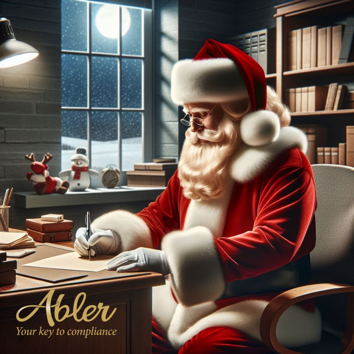 AblerGroup's tweet image. 🎅 Like Santa with his naughty &amp;amp; nice list, compliance keeps everyone in check! 

Good records = happy stakeholders 📝✨ 
#ComplianceHumor #AML