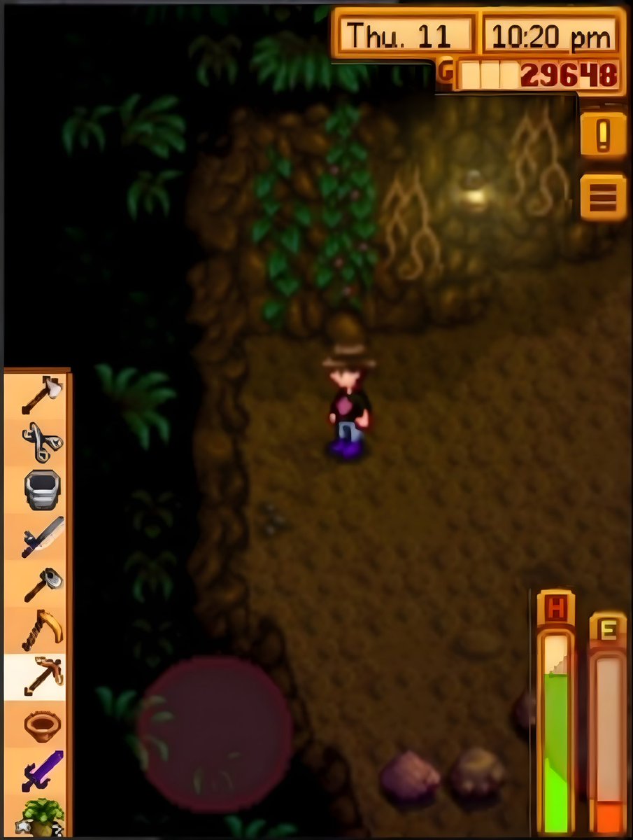 XanderBilly's tweet photo. @ConcernedApe Can we get portrait mode on mobile🙏 https://t.co/tZ3SPFt1Ov