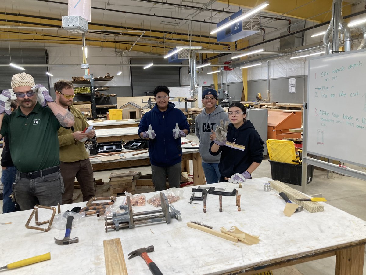 Austin ISD Early College Programs (@austinisd_ecp) on Twitter photo P-TECH Construction students at <a href="/AustinCrockett/">Crockett ECHS</a> enjoyed a hands-on conduit bending demonstration, thanks to <a href="/CentexIEC/">CenTex I.E.C.</a>. Bonus: It’s great to see students, teachers, and guests following OSHA requirements! 😎<a href="/AustinISD_CCR/">Austin ISD College and Career Readiness</a> <a href="/Secondary_AISD/">AISD Secondary School Leadership</a> <a href="/AISD_CTE/">Austin ISD - Career & Technical Education</a> P-TECH Construction students at <a href="/AustinCrockett/">Crockett ECHS</a> enjoyed a hands-on conduit bending demonstration, thanks to <a href="/CentexIEC/">CenTex I.E.C.</a>. Bonus: It’s great to see students, teachers, and guests following OSHA requirements! 😎<a href="/AustinISD_CCR/">Austin ISD College and Career Readiness</a> <a href="/Secondary_AISD/">AISD Secondary School Leadership</a> <a href="/AISD_CTE/">Austin ISD - Career & Technical Education</a>