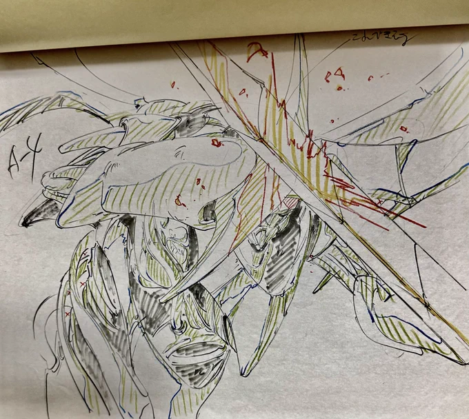 ^_^ビースト三獣士Ⅱ原画^_^ 