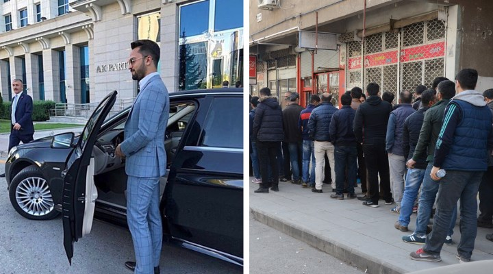 yirmiucderece's tweet photo. İktidar israf ve şatafat sofrası kurmuş, hesabı da halka ödetiyor...                        

Bu yıl vatandaştan günde 19.7 milyar lira vergi alındı.

Devletin kesesinden her gün müteahhitlere 1.9 milyar, göçmenlere 61 milyon, faize 3.6 milyar, uçak sefasına 19.8 milyon lira gitti.