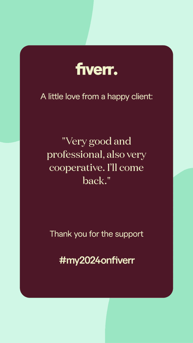 dx4iot's tweet photo. 2024 on @fiverr #my2024onfiverr https://t.co/pEAMk5Dh08
