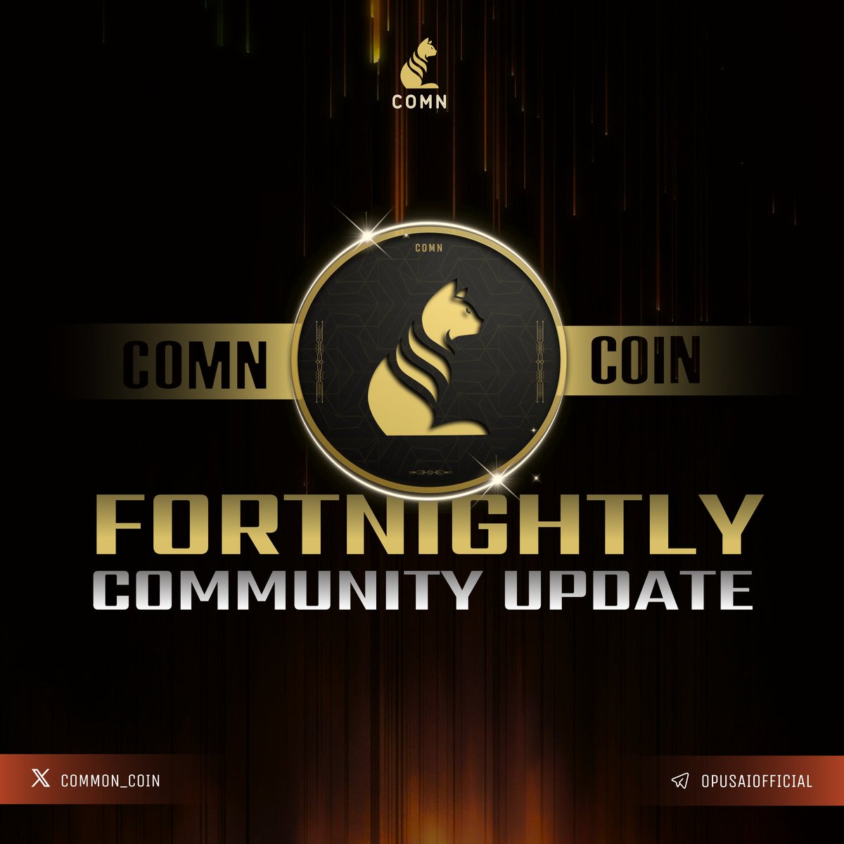 COMN #Fortnite Updates. 
1- First game night conducted 🎯 
2- #Gaming culture live event is done ✅ 
3- 4th weekly #contest is finished 
Stay connected to learn more 🔗 t.me/OpusAIOfficial #COMN #GamingCommunity #Crypto