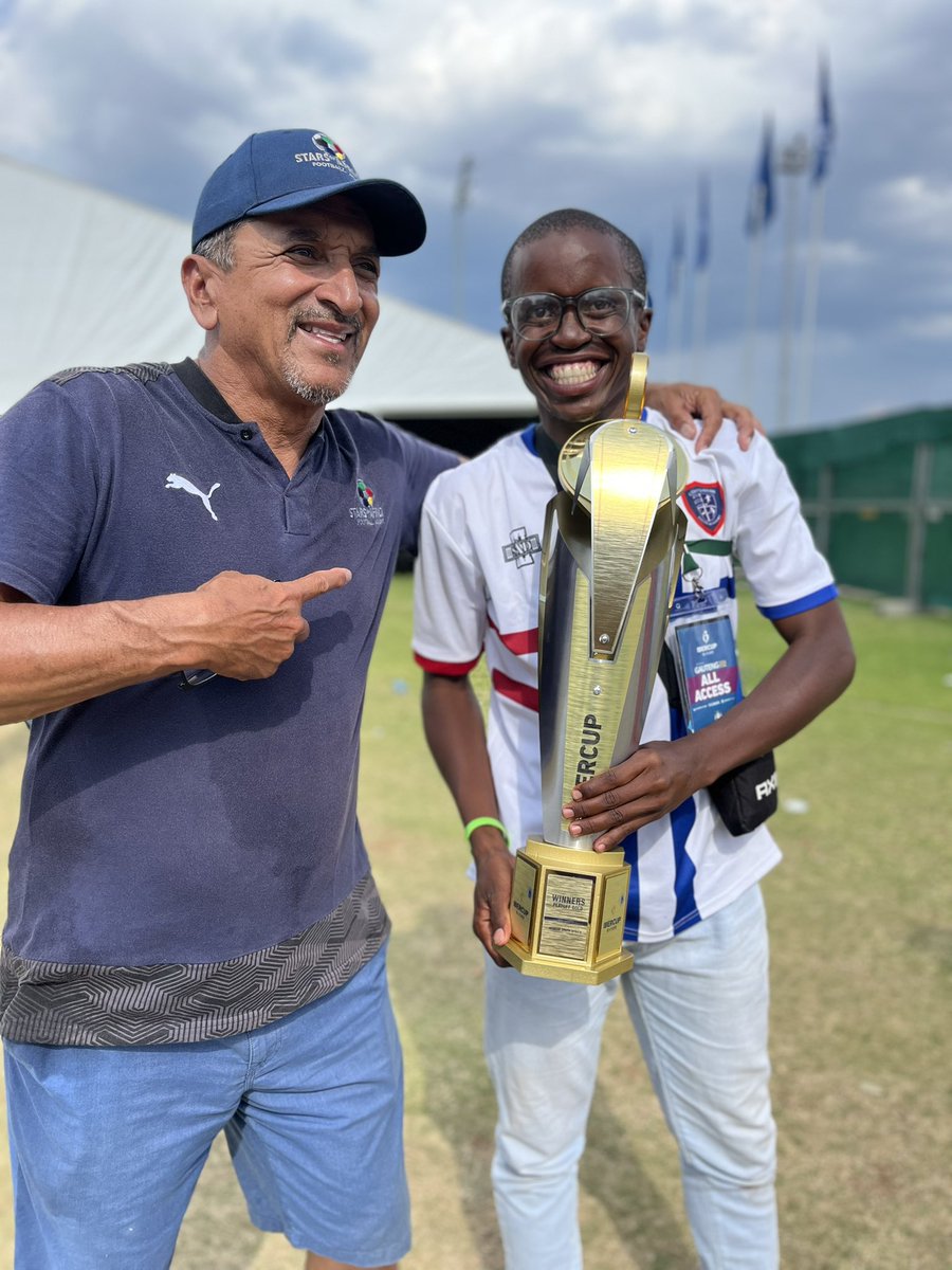 The best football academy in South Africa won the trophy…. Well deserved!