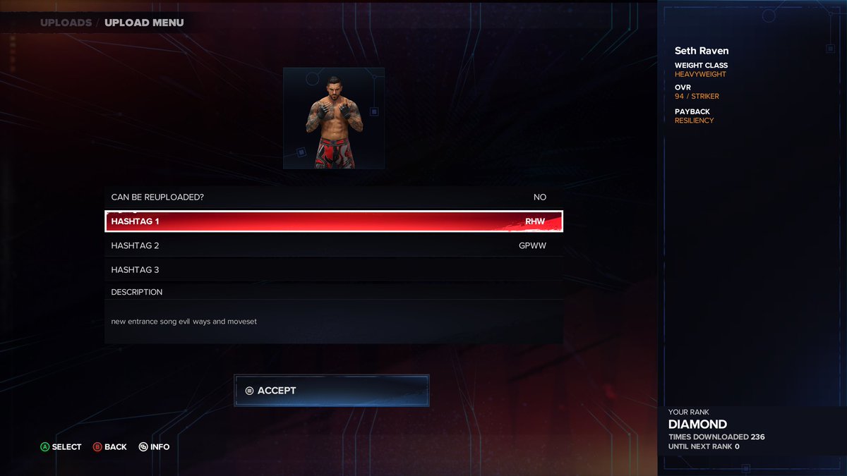 RealSeth_Raven's tweet photo. New year New Me updated entrance and new song also up to date moveset
#RHW #GPWW #SMW https://t.co/RayD8c8yN2