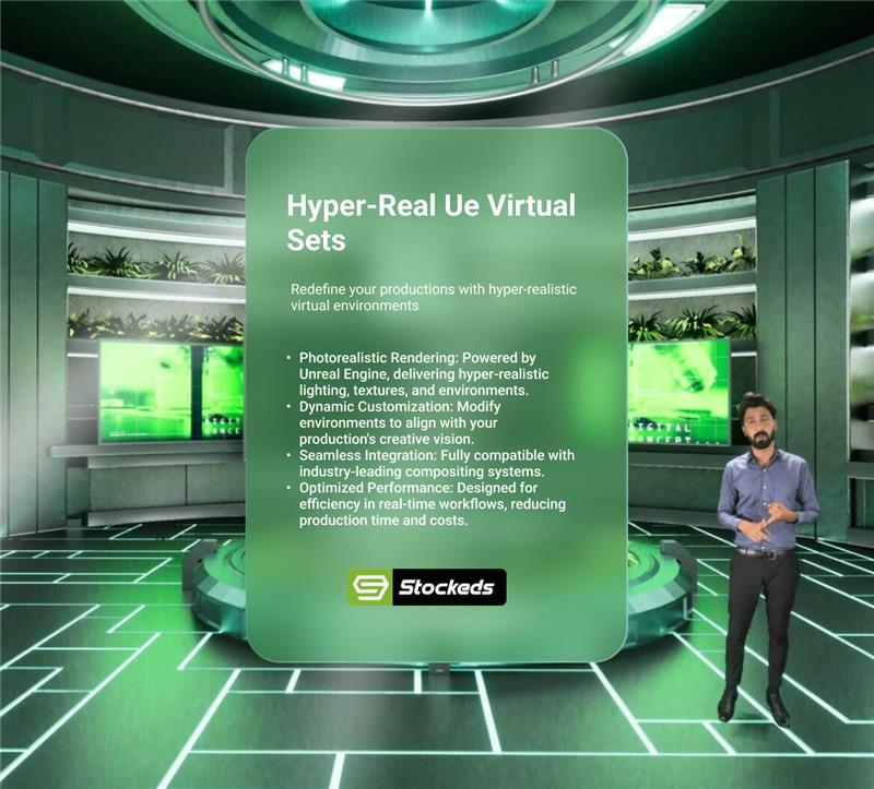 Stockeds113439's tweet image. Step into the future of production with UE virtual sets
Visit our website: stockeds.com
#VirtualSets
#UEVirtualSets
#UnrealEngine
#VirtualProduction
#Broadcasting
#UnrealEngine5
#ImmersiveVisuals
#SetDesign
#DigitalStudio
#VirtualStudio
#3DVirtualSets