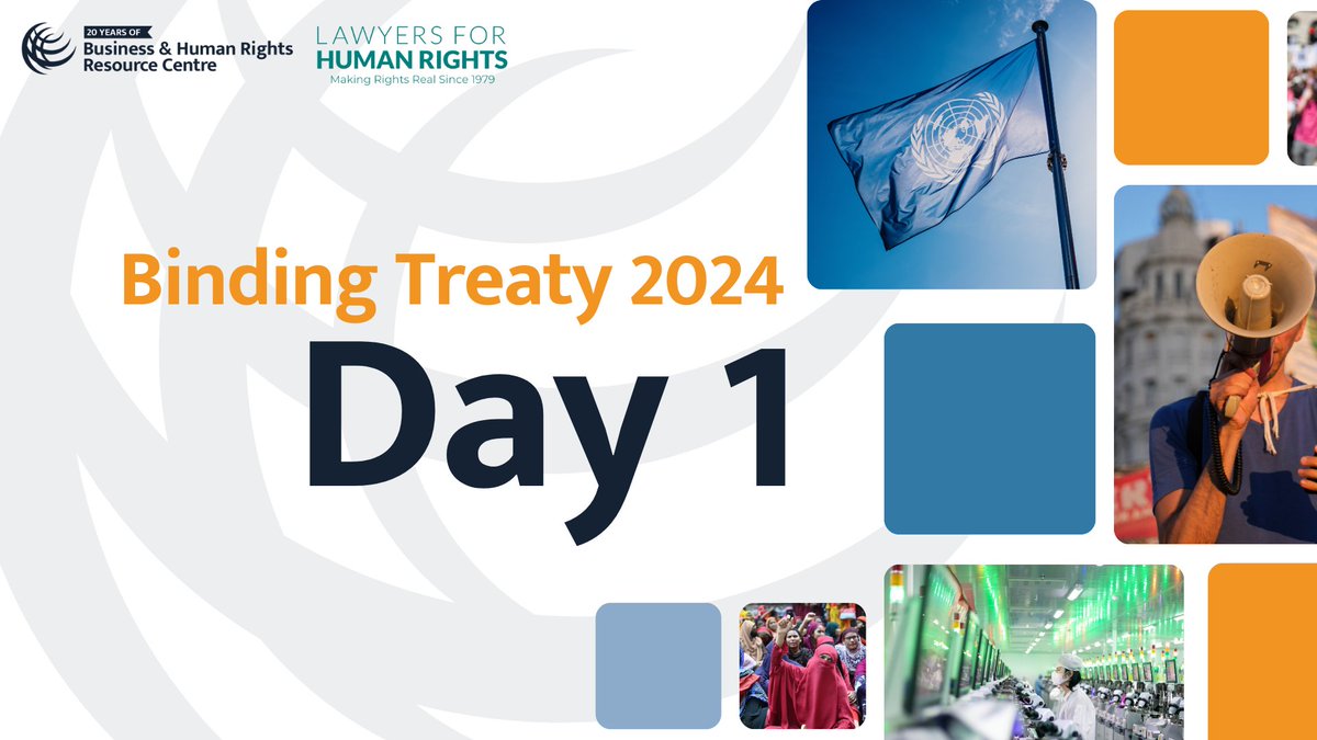 The 10th session of the IGWG on the #BindingTreaty on #BizHumanRights kicked off yesterday in Geneva with opening statements by states and CSOs followed by discussion on Article 4: Rights of Victims.

Read our recap of yesterday's discussions w <a href="/LHR_SA/">Lawyers for Human Rights</a>  ➡️ business-humanrights.org/en/latest-news…