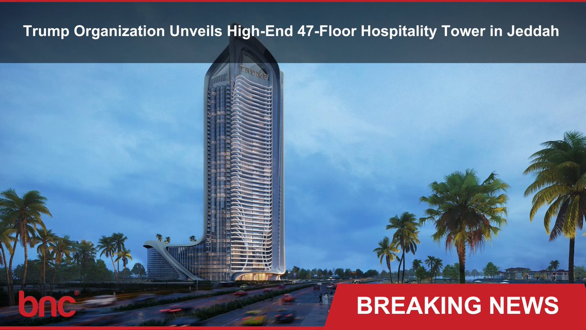 bncnetwork's tweet image. Trump Organization Unveils High-End 47-Floor Hospitality Tower in Jeddah
air.bncnetwork.net/news/Trump%20O…
#LuxuryLiving #MixedUseDevelopment #Hospitality #SaudiArabia #SustainableConstruction #TrumpOrganization #RealEstate #Jeddah