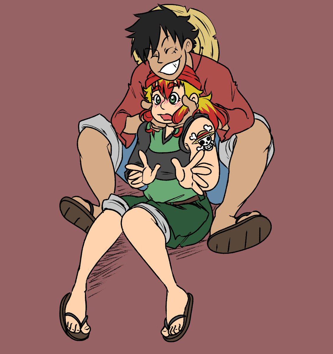 ocagenda's tweet photo. oh them.. finished this draw….. 

#onepieceoc #opoc #opocs #yumetwt https://t.co/dk4I02eqqU