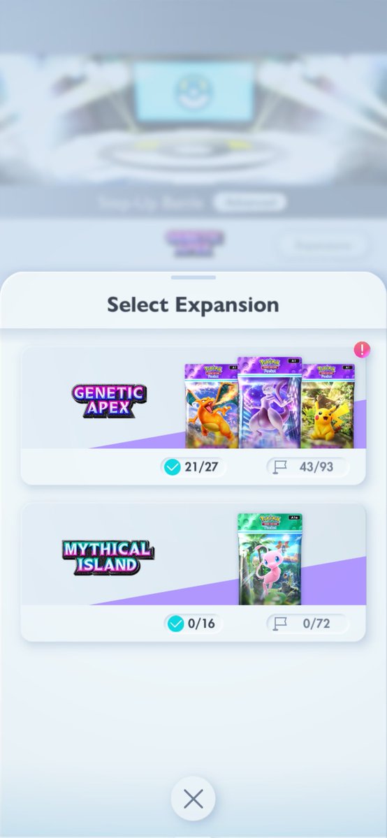C12ghost's tweet photo. Mythical Island huh 👀 👀 👀  #pokemontcgp #PokemonTCG #Pokemon https://t.co/K6eyR5qJB3