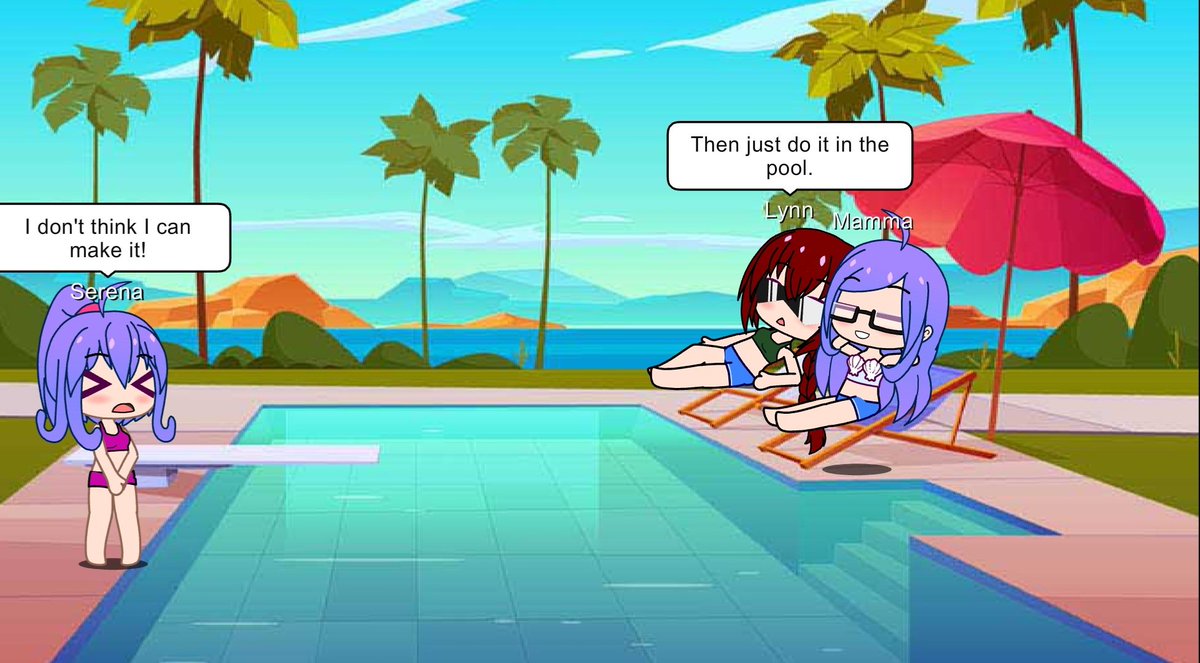 Char2428's tweet photo. A Misunderstanding At The Pool | Char242 #pixiv https://t.co/elp7c5Fv8R https://t.co/biMmuVMIUJ