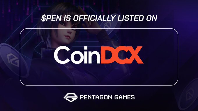 BCSHROSE's tweet photo. 🌟 Exciting news for $PEN holders! 🚀 The anticipation builds as $PEN makes its debut on CoinDCX! 📈 Join the #CryptoCommunity and watch this project soar! ✨ #PEN https://t.co/d9rz1xN5TA