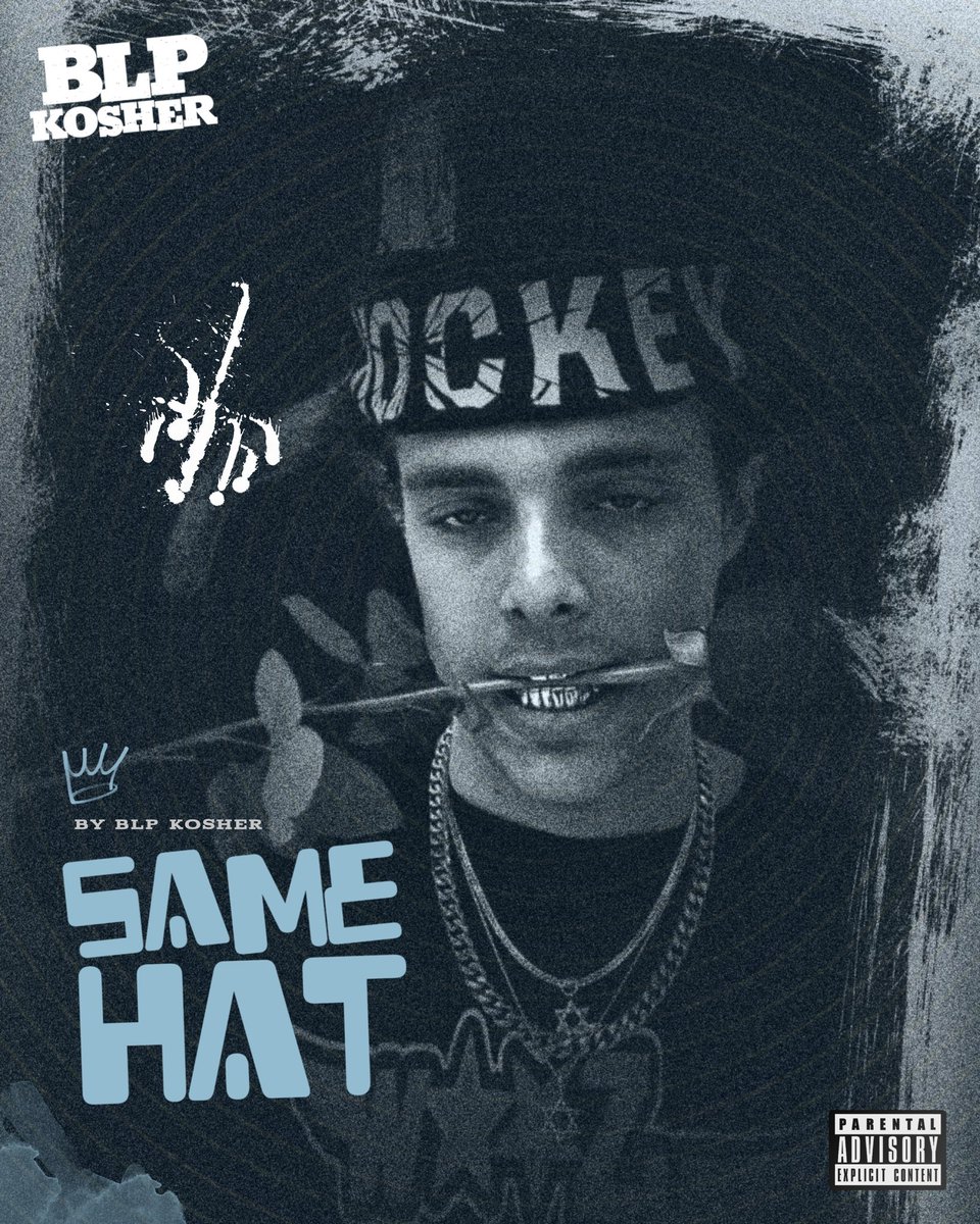Manxrsh's tweet image. BLPKosher  - Same Hat 
Music Album Art BY Me 

#samehat #blpkosher