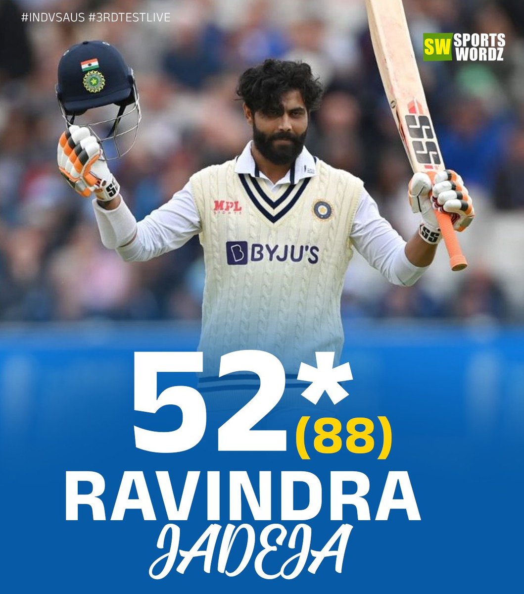 Surii123's tweet photo. Ravindra Jadeja smashed a Massive Century.
#jadeja #indvsausTestseries
#3rdTestMatch #INDvsAUS #RohitSharma #indiedev
#KLRahul𓃵 #WWERaw #GabbaTest #BGT2024 #BorderGavaskarTrophy https://t.co/AJAZ30RudG