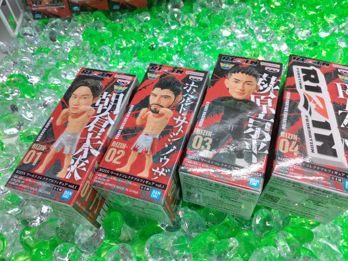RIZIN プライズ情報🚩 BIGグローブが完売です！ ワーコレとヘアバンド