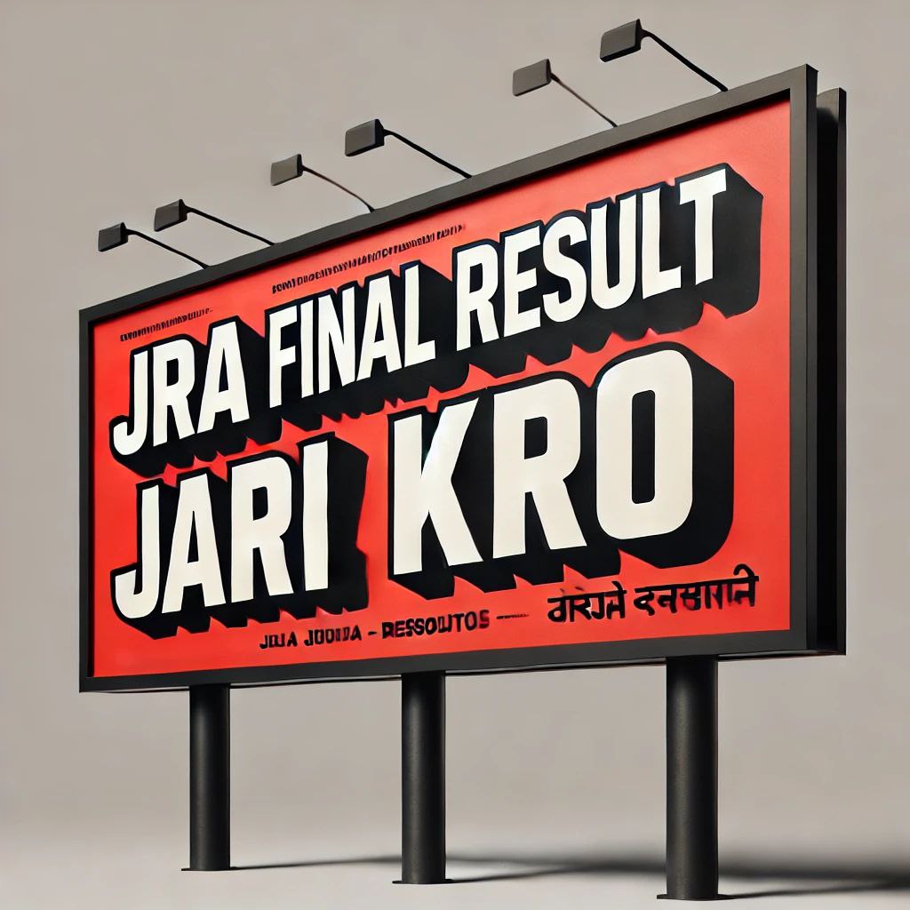 #JRA_FinalResult_जारी_करो                      #JRA_FinalResult_जारी_करो <a href="/alokrajRSSB/">Alok Raj</a> <a href="/BadhalDr/">डॉ भाग चन्द बधाल DR BHAG CHAND BADHAL, RAS</a>