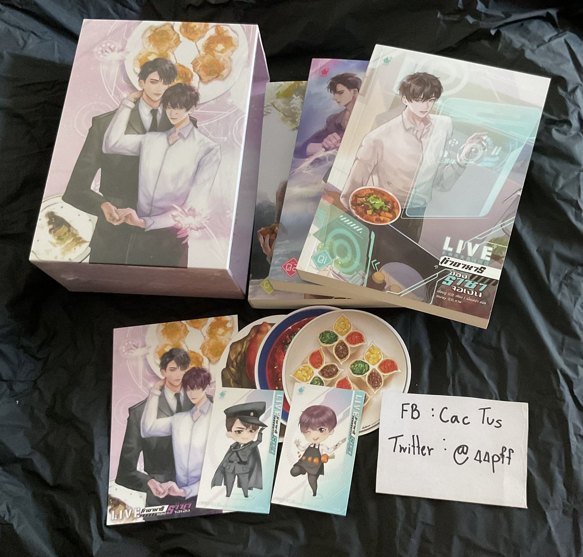 44pff's tweet photo. #หวานใจในหนังสยองขวัญ 950฿
#ใครว่าข้าแกล้งอ้วนฮึ 1,000฿
#พันธะรักวันสิ้นโลก 750฿
#liveทำอาหารของราชาจอเงิน 990฿ https://t.co/i4Rxnw9vOo