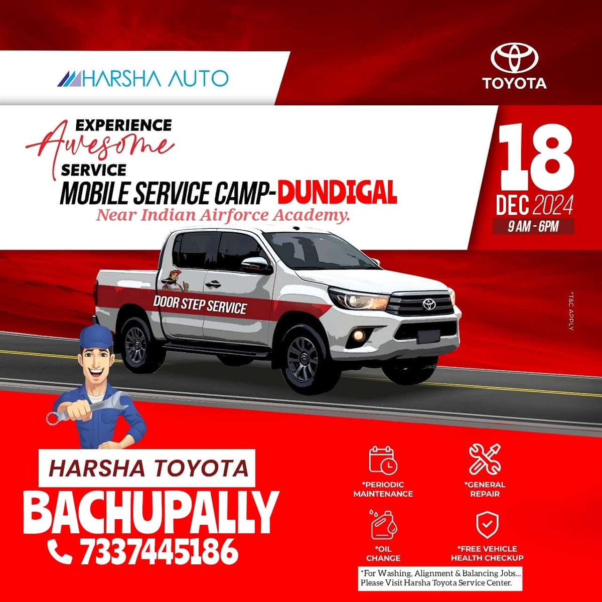 Harsha_Auto's tweet photo. DOOR STEP SERVICE https://t.co/D9bNIqGkOV