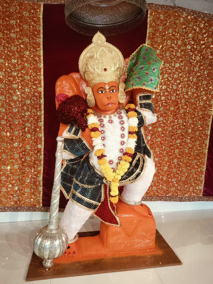 "आज के दर्शन"
श्री पित्रेश्वर हनुमान धाम, इंदौर
जय श्री राम 🙏 🚩