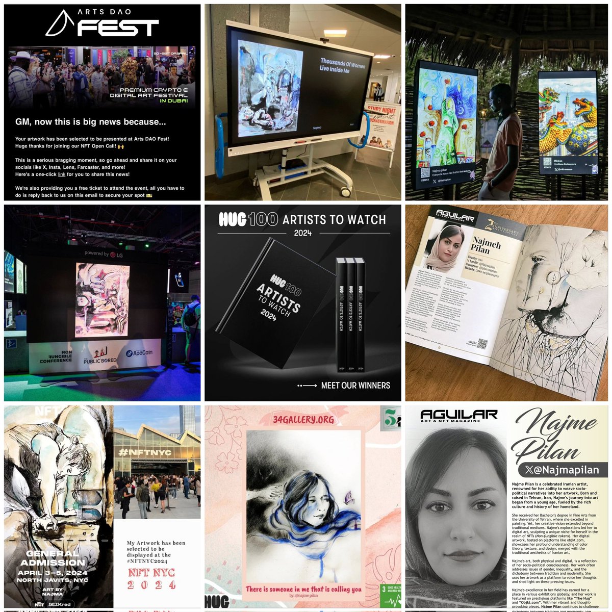 Najmapilan's tweet image. ๐ ๐๐ฆ ๐๐ง ๐๐ซ๐ญ๐ข๐ฌ๐ญ ๐
๐ก This is my artistic journey so far !
๐ค