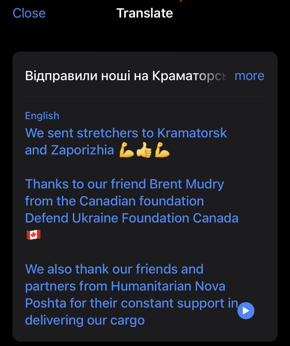 defendukraini's tweet photo. 12/16/2024 transfer point, central Ukraine
We can't say where

🇨🇦 ❤️ 🇺🇦 

Our NATO-grade field stretchers 
Heading to medics in 
Kramatorsk &amp; Zaporizhzhia 

from container 15 
#ProjectValkyrie

❗️ We need YOUR $$$ donations 
To send more vital aid
DefendUkraineCanada@gmail.com https://t.co/lSTgkes37I