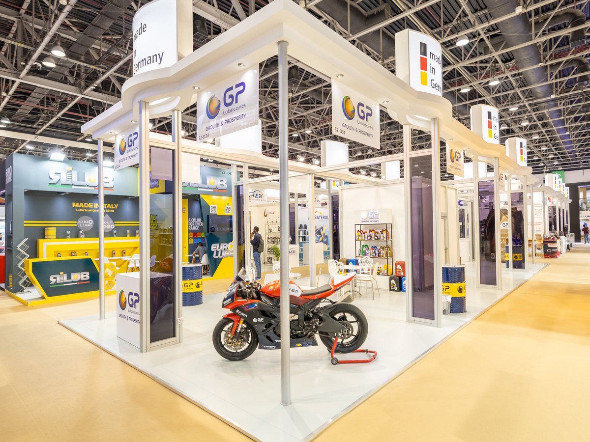 GeneralPetroleu's tweet image. We had an incredible time at Automechanika Dubai 2024, connecting with industry professionals and sharing what General Petroleum is all about: Growth &amp;amp; Prosperity 🌍✨
Here’s a look at our booth - see you all next year! 🛢️
#GPLubricants #MadeInGermany #GrowthAndProsperity