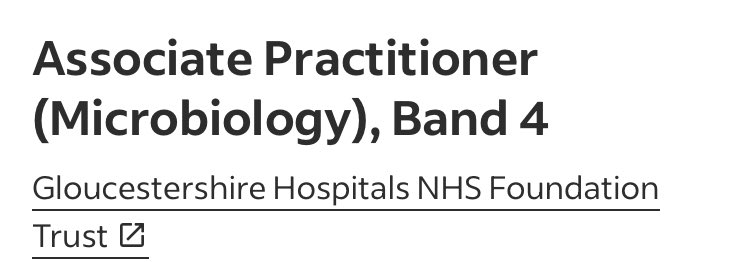 Amy Read (@amyreadmicro) on Twitter photo Come and join our fabulous team! PT AP job in microbiology! <a href="/IBMScience/">IBMS #AtTheHeartOfHealthcare</a> <a href="/gloshospitals/">Gloucestershire Hospitals NHS Foundation Trust</a> <a href="/GlosPath/">Gloucestershire Hospitals Pathology</a> Come and join our fabulous team! PT AP job in microbiology! <a href="/IBMScience/">IBMS #AtTheHeartOfHealthcare</a> <a href="/gloshospitals/">Gloucestershire Hospitals NHS Foundation Trust</a> <a href="/GlosPath/">Gloucestershire Hospitals Pathology</a>
