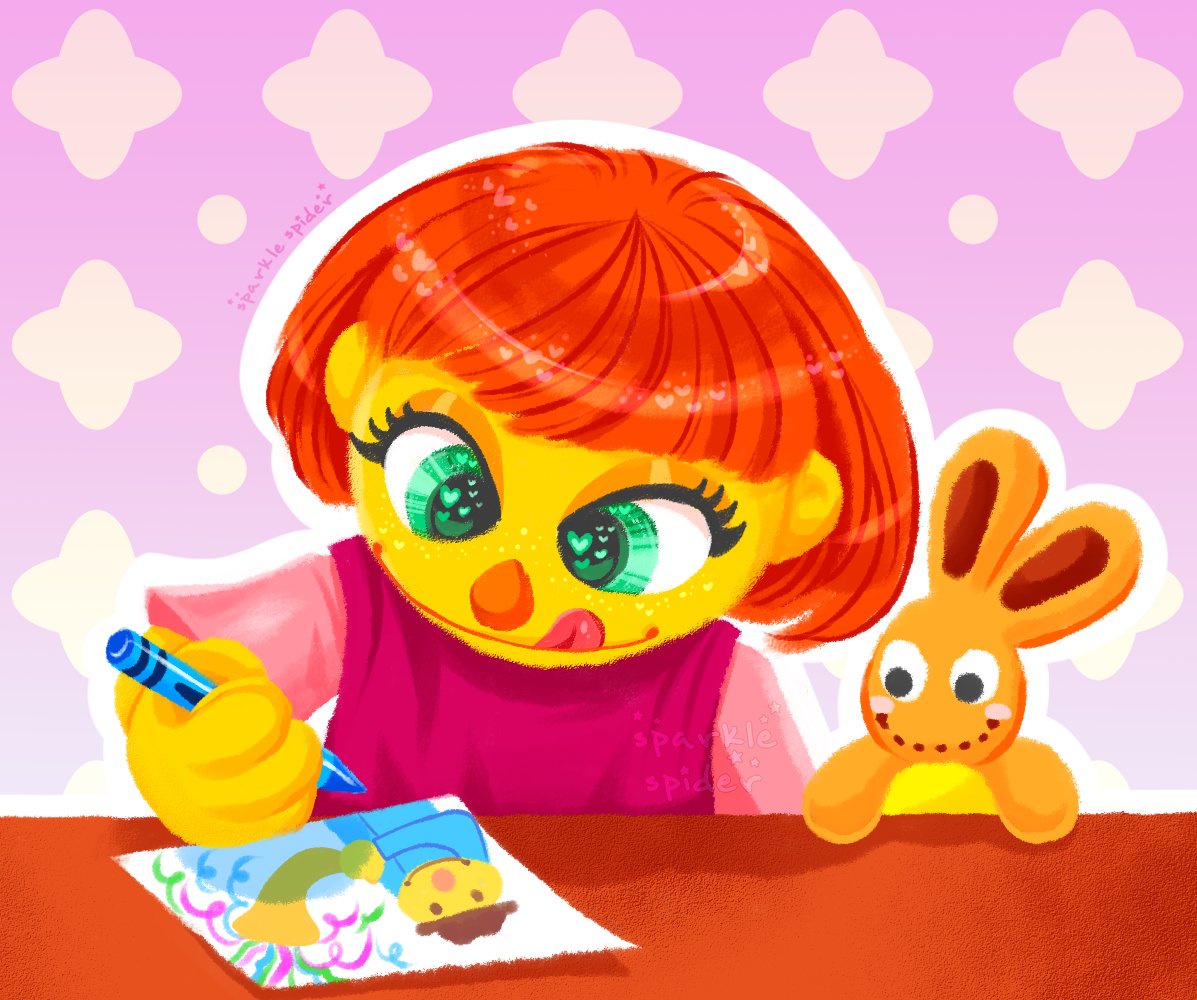 sparkle_spider's tweet photo. Julia is so cute! She's my fav muppet character! 💖✨

#muppets #sesamestreet #lineless #fanart #illustration #drawing #art #artwork #digitalart #cute https://t.co/XCni8QiVd8