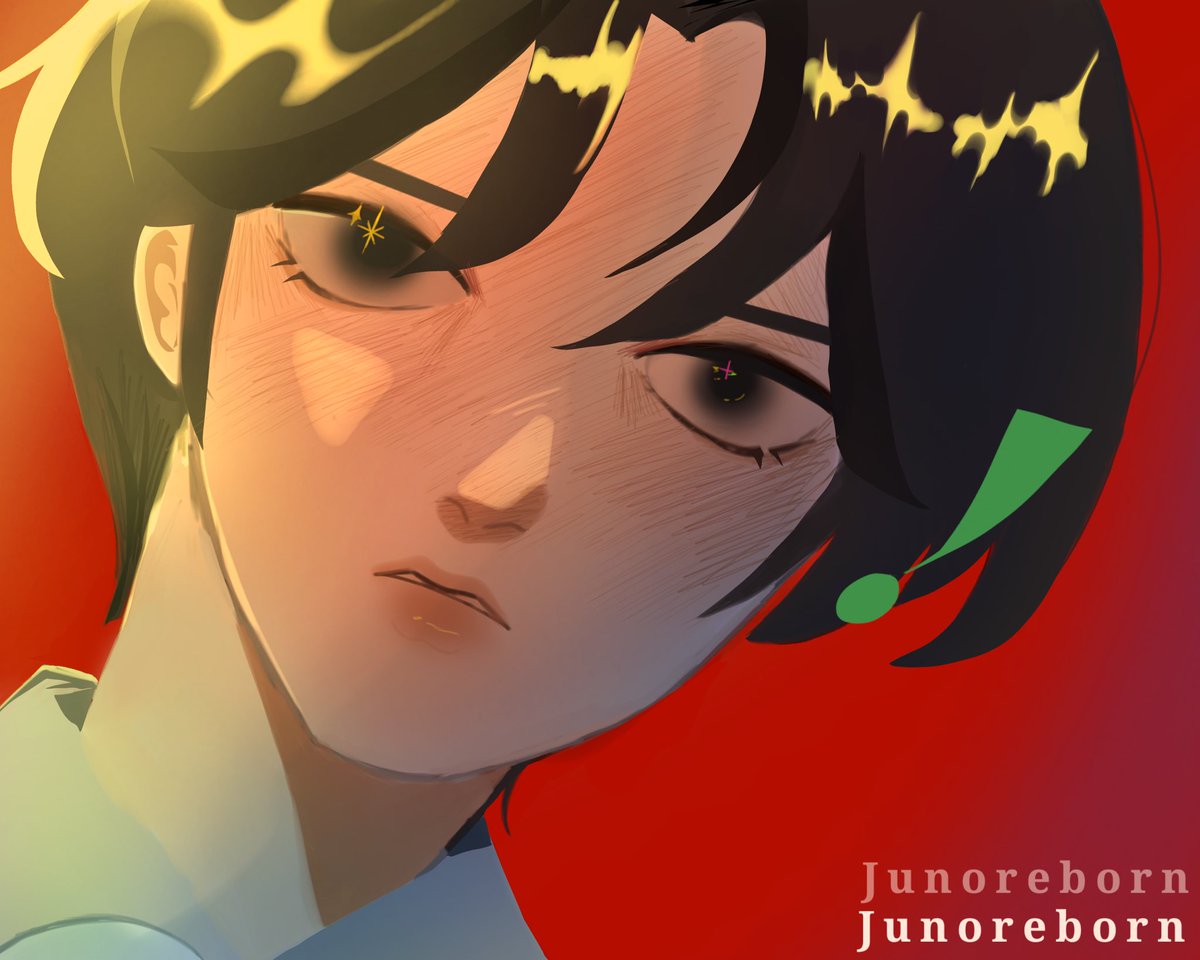 eljunoo's tweet image. I drew my favorite artist oc his name is Haruka 🌷
.
Their instagram is @/ wooya.cute 
Pls follow them their art is so good🌷
.
#artmoots #ArtistOnX #ArtistOnTwitter