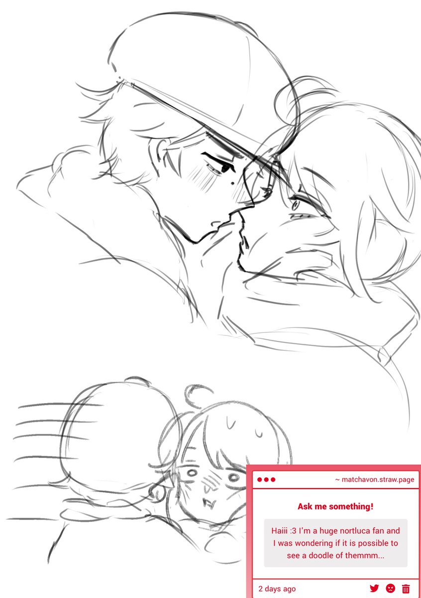 Lunch time doodle :D
Surprisingly I had quite a few requests for 🧲⛓️  &amp;  🤕⛓️ and I vaguely have a plan on what I wanna draw for those heh 

I saw some others I wanna doodle but I'll do it when I have the timee 