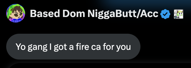 When Niggabutt Nation calls...

...you answer. You don't even ask. You slurp that thicc ol' booty.

G3m3TUEeSxqEWMur5dfZjUVtnMuWyVubBNVQFuvopump