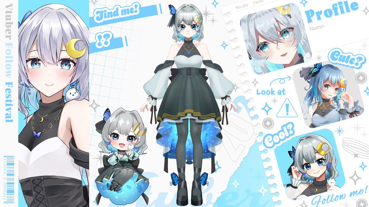 reira08301110's tweet photo. 🦋固ツイ🌔
目指すはクールなお姉さん!!
推しの誕生日にデビューした新人vtuber零羅です🦋
チャームポイントは髪の毛とお洋服🌔
YouTube📺https://t.co/LRSm9M1OvZ
リットリンク:https://t.co/ADKYI7jlg9
ファンマ:🦋🌔
ファンネーム:#rayer(レイヤー)
配信:#れいライブ
ファンアート:#れいらーと https://t.co/0obbHM3OGY