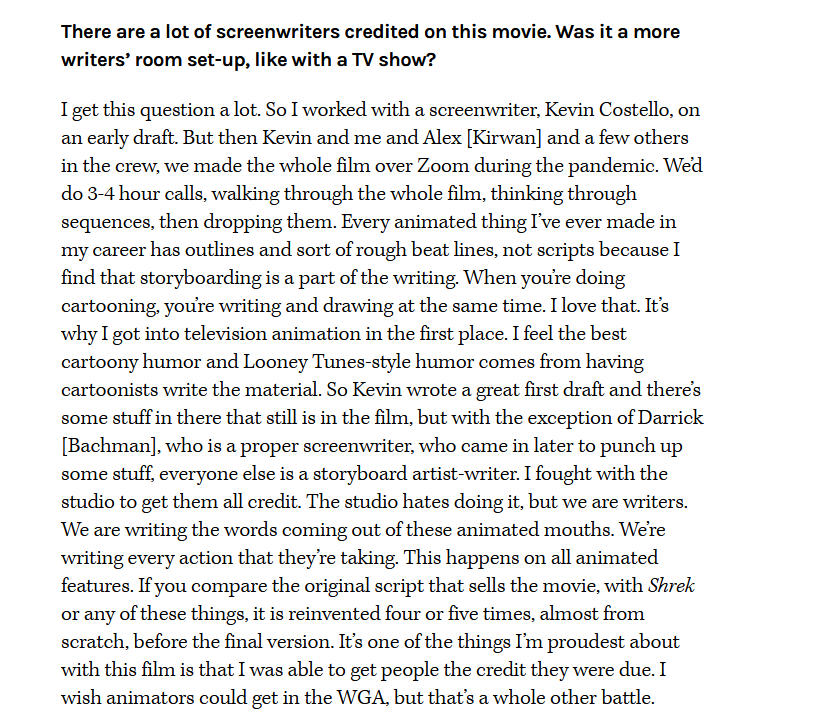 AGuyWhoDraws's tweet photo. THIS. THIS. THIS. Thank you for always fighting for us, @peebgardt, both on the shorts and the movie! You were/are/forever will be our champion!

Read the entire interview with him here: https://t.co/qEl0tYmQrj https://t.co/jJFLOsFefu