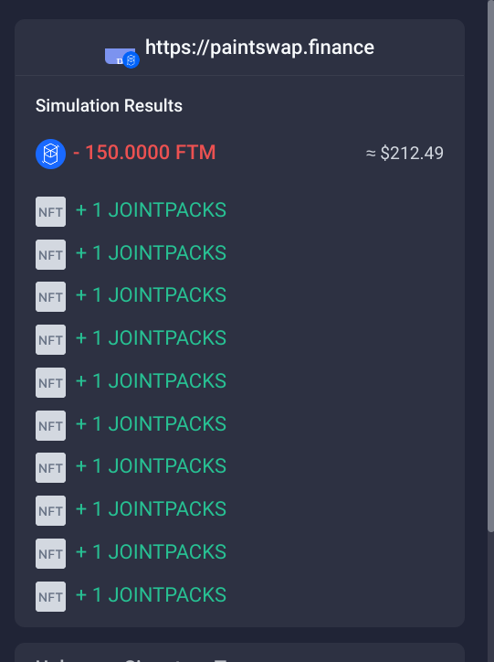 milesmuso's tweet photo. OK, here's my (probably) last play on #Fantom. If I spent  150 $FTM on @PassTheJointFTM right now, I'd get 
 945k $JOINT. 

Instead, I just bought 10 #JointPacks at 15 $FTM each, which come with prizes of 10k to 1m #PassTheJoint.

Will I win more than 945k? 

I'll let you know! https://t.co/12d8aakxm7
