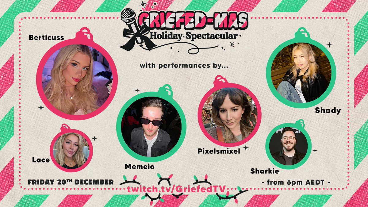 GRIEFED (@griefedgood) on Twitter photo 3 days to go until your ears are graced with the vocal stylings of these beauties AND MANY MORE! 🎤
We can't wait to support <a href="/GameOn_Cancer/">Game On Cancer®</a> #HolSpec2024 and have a ton of fun while we do~ 3 days to go until your ears are graced with the vocal stylings of these beauties AND MANY MORE! 🎤
We can't wait to support <a href="/GameOn_Cancer/">Game On Cancer®</a> #HolSpec2024 and have a ton of fun while we do~