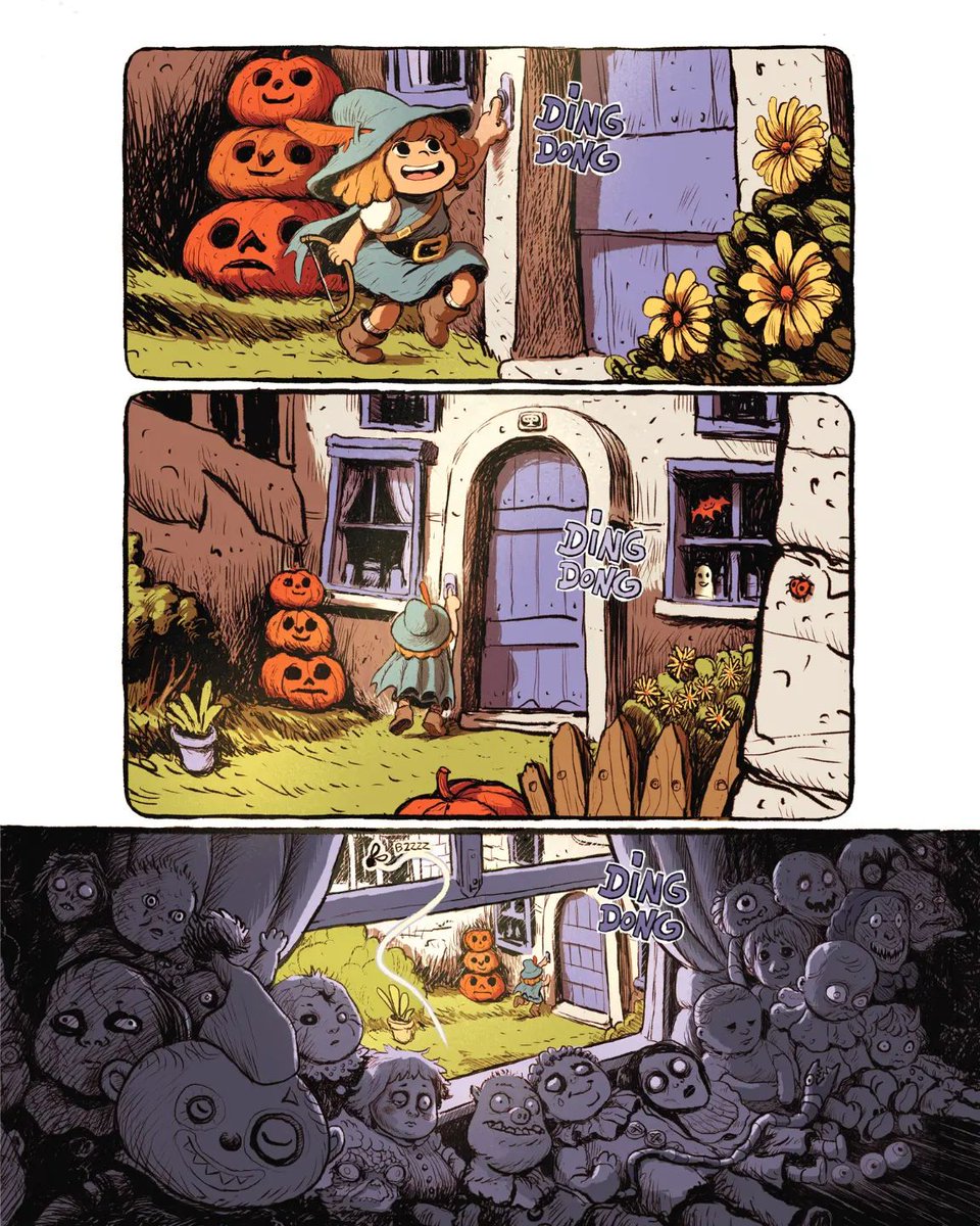 [2/4] Si ce n’est peut-être des clowns et des araignées ? 4T dans Telerama (oui, quatre T !!!), sélectionnée pour le Fauve jeunesse au Festival International de la Bande Dessinée d'Angoulême en janvier 2025, c’est clairement un des livres de l’année !