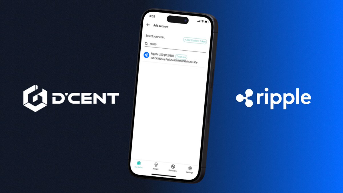 디센트에서 $RLUSD 지원 소식을 전합니다.📣