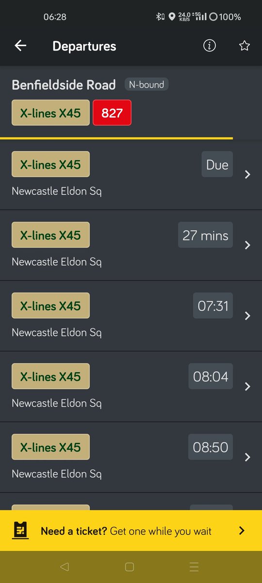 Stevoc19's tweet photo. @gonortheast  yet again, X45 is a no show.   What's the excuse for this time?? https://t.co/KXzl4NfIRM