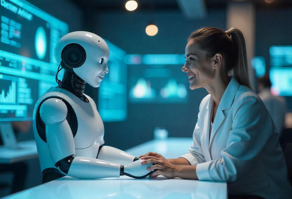 CurieuxExplorer's tweet image. Efficiency Meets Empathy: How AI Is Redefining Customer Service 🤖💬

buff.ly/3OYbzqj 
#AIinCustomerService #TechWithEmpathy #AI #CX #FuturisticService #GenAI #MachineLearning #AI #Freepik #Flux

@Nicochan33 @Shi4Tech @Khulood_Almani @mvollmer1 @RLDI_Lamy @FrRonconi…