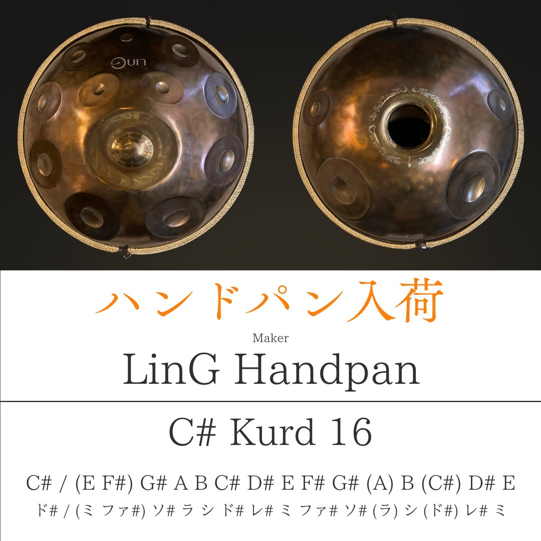 【美品】MASH ハンドパン D KURD 10 NOTES 美品】MASH ハンドパン D KURD 10 NOTES 美品】MASH ハンドパン D KURD