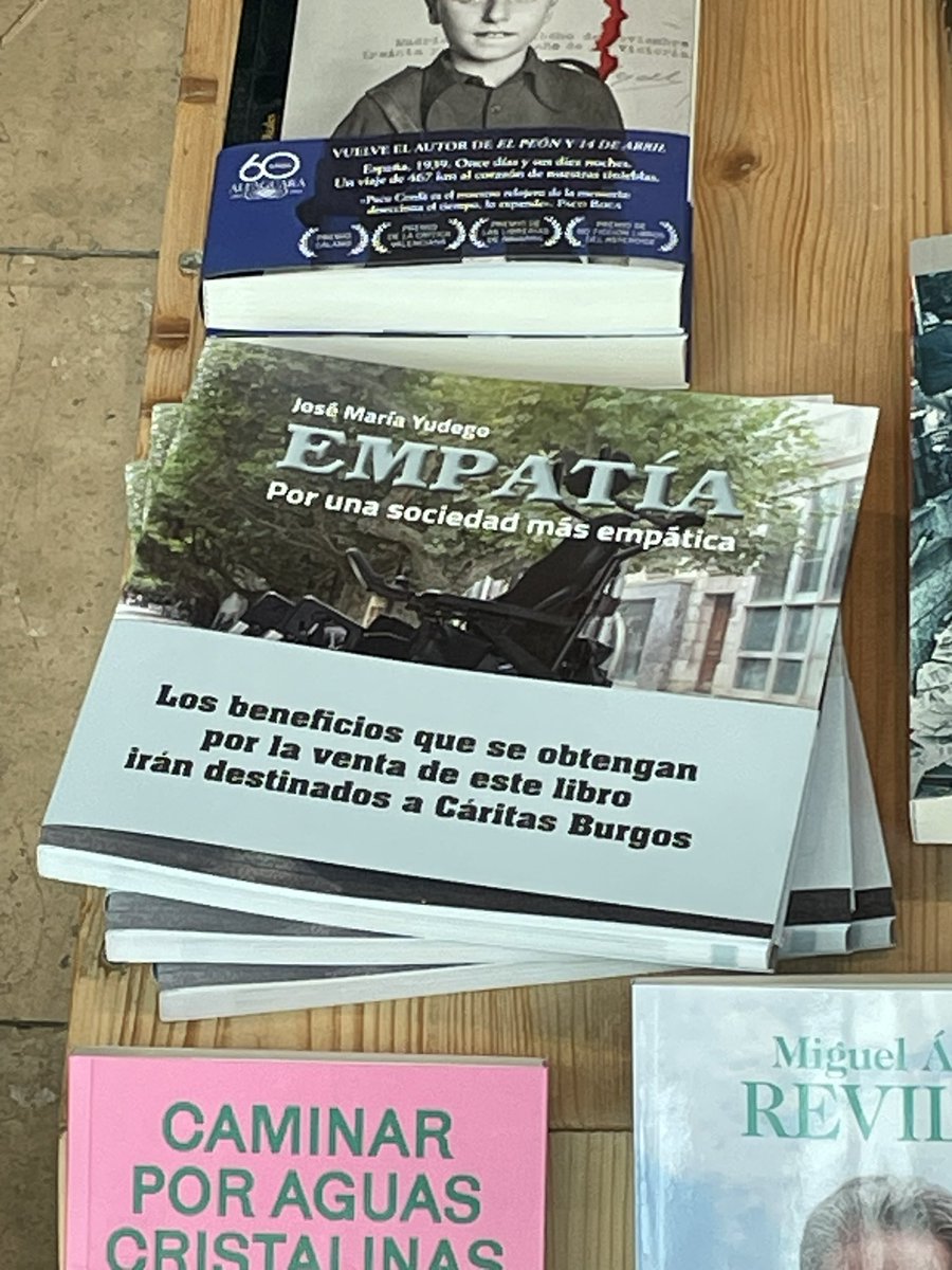Seguimos trabajando con ilusión en la promoción del libro 📕 EMPATÍA.
Gracias por la buena aceptación que está teniendo.👏🏻🤗👩🏻‍🦼