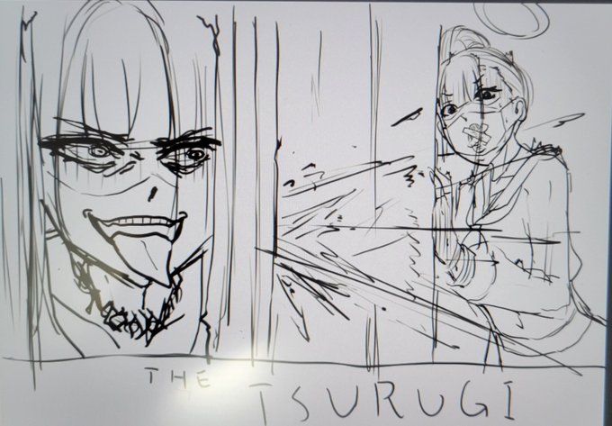 大昔に描いたアホの落書き見て
#ブルアカ 