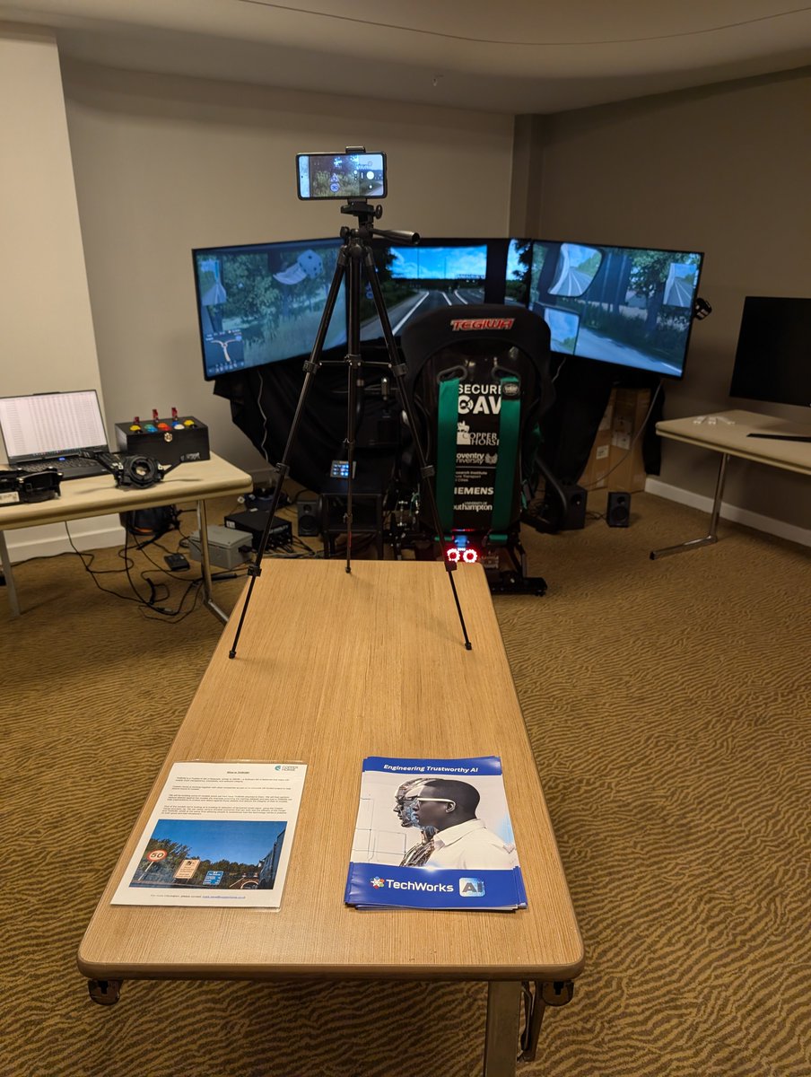 copperhorseuk's tweet image. Our car hacking rig at #BSidesLDN2024 - we were using a street sign recognition AI model to detect tampered signs as part of the #TAIBOM project, which aims to protect and assure the information in AI models, associated datasets and software. #CarHackVillageUK