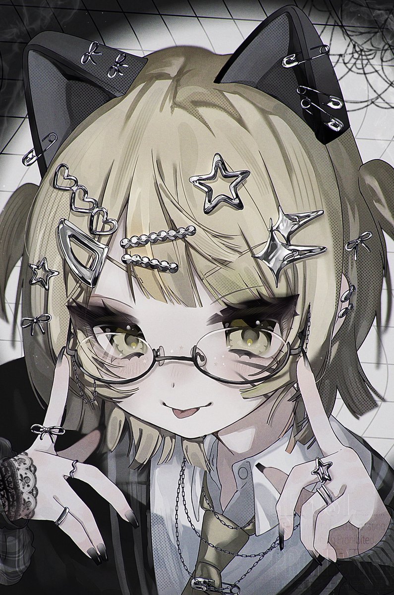 メガネ🖤

#創作 #OC #illustration 
#絵柄が好みって人にフォローされたい