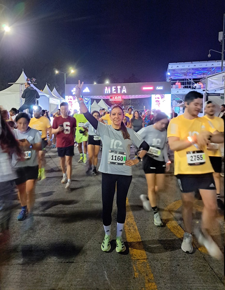 tanyaramburu's tweet image. FINISHER✌️ #10k
#SplitsMx #HubSports #OrgullosamenteRunner #10AñosSplitsAdidas #ImpossibleIsNothing