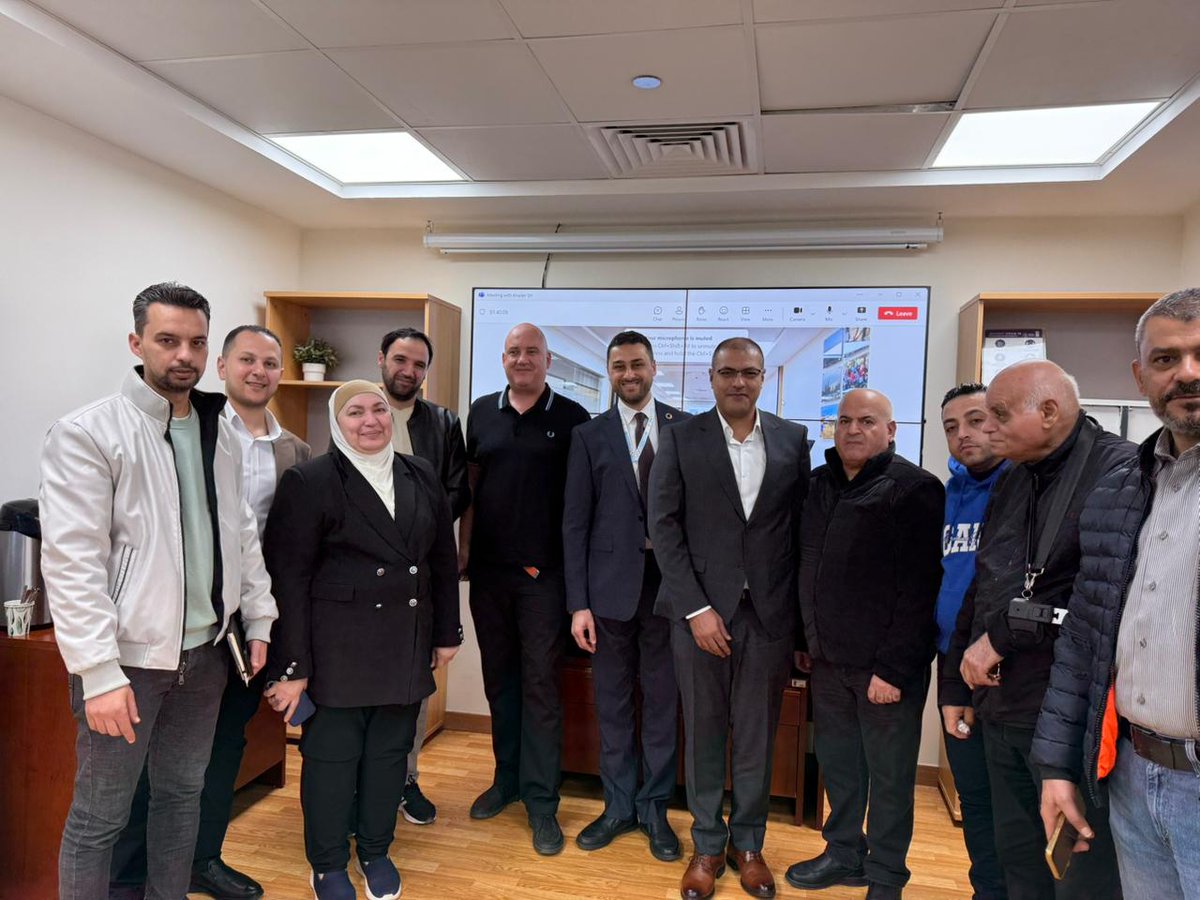 SawasyaPal's tweet image. The Sawasya Joint Programme concluded a working visit to Cairo, during which the programme's management met with the Sawasya team and civil society partners from the Gaza Strip, who were forced to leave the Strip and work remotely due to the ongoing war