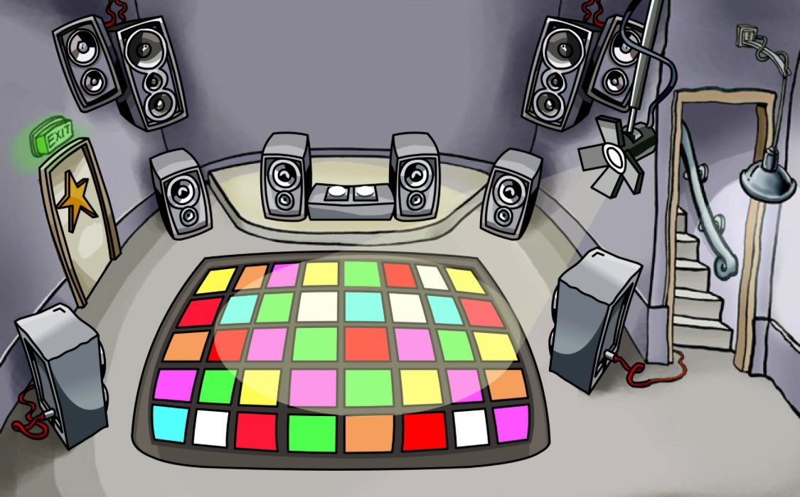 Questying's tweet image. What do you call this room? Night Club or Dance Club (poll below)